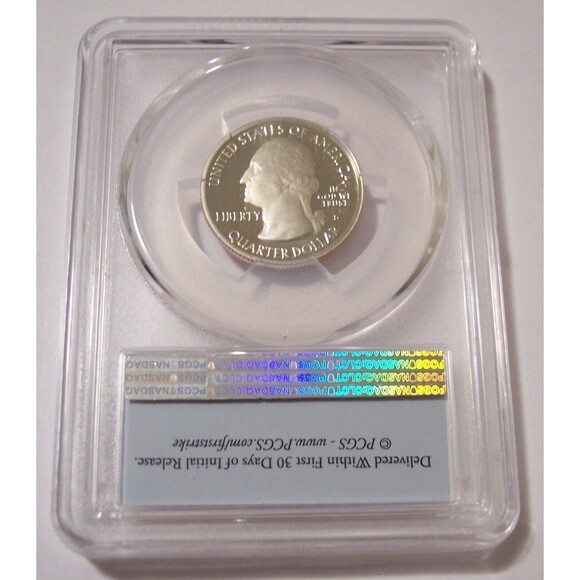 2020 S Clad Tallgrass Prairie NP Quarter Proof PR69 DCAM PCGS First Strike - Picture 2 of 2